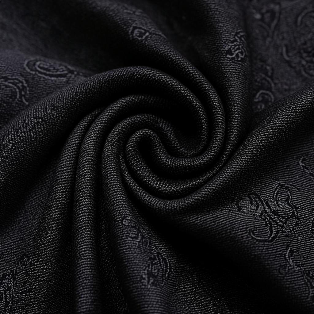 Bazin Noir Profond texture